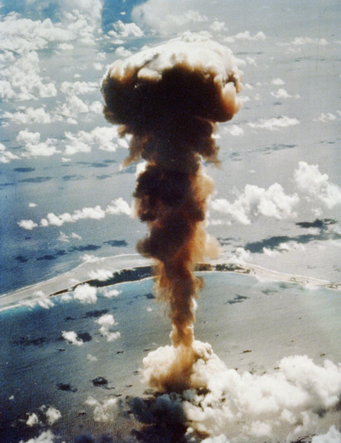 Image result for usa bikini nuclear test    