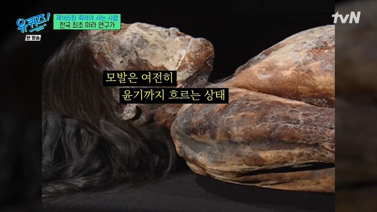 fUuGu.jpg [유퀴즈] 한국 최초 미라 연구가가 직접 발굴했던 한국의 미라들
