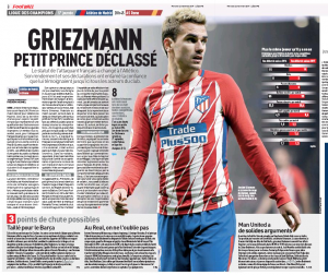 [르퀴프] - 맨유는 강력한 자본력을 내세워 그리즈만을 노릴것이다.