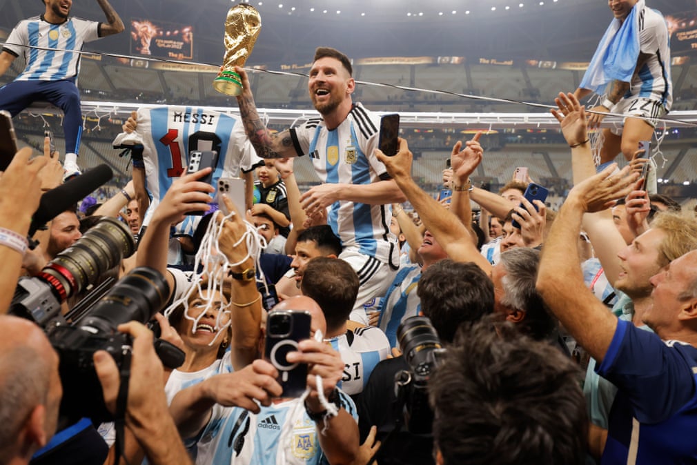 [The Guardian] 사진으로 다시 보는 2022년 월드컵 결승전